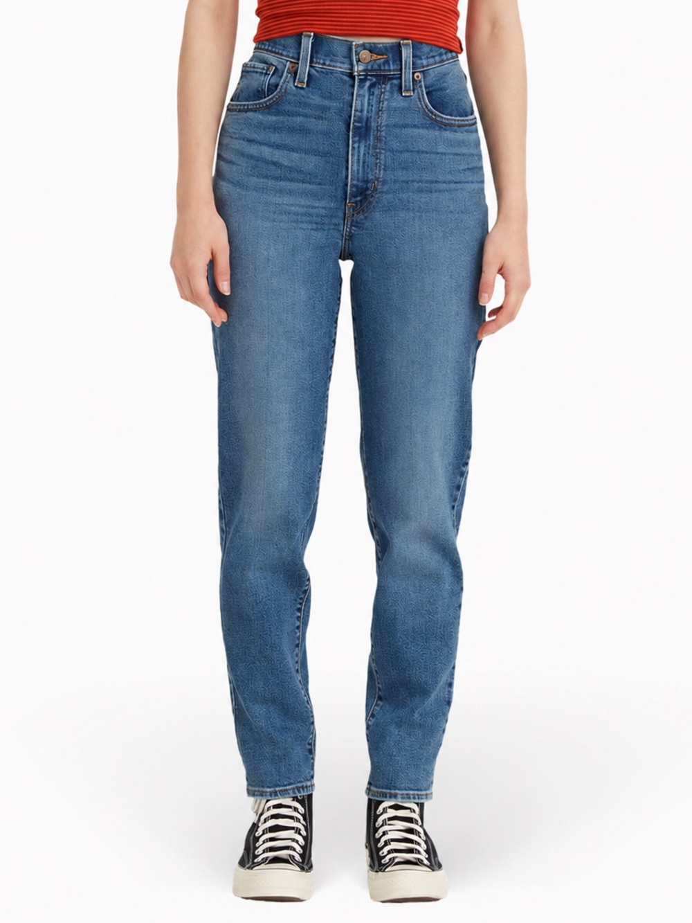 Levi’s High Waisted Taper Jeans Size 28 Blue
